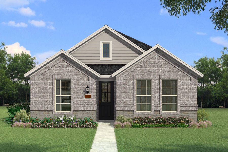 Representative exterior photo of a completed home built from the Barton by Mattamy Homes in Arbors at Legacy Hills, Celina, TX (Image 4).