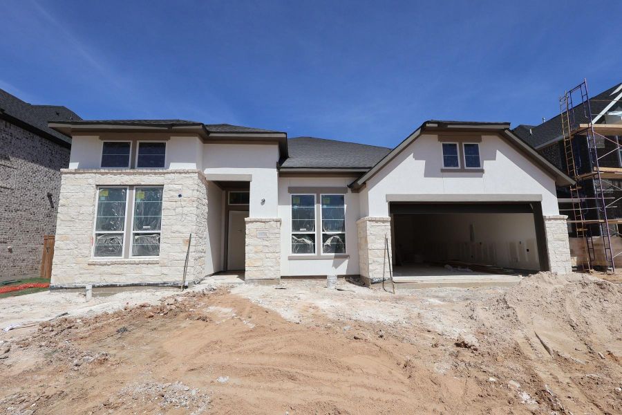 In-progress construction of a new home in Dunham Pointe, Cypress, TX (Image 7). In-progress construction of a new home in Dunham Pointe, Cypress, TX (Image 7).