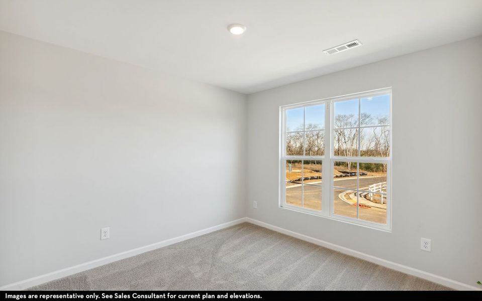 Representative unfurnished interior of a home built from the Magellan by CastleRock Communities in McCain's Station, Gallatin (Image 24).