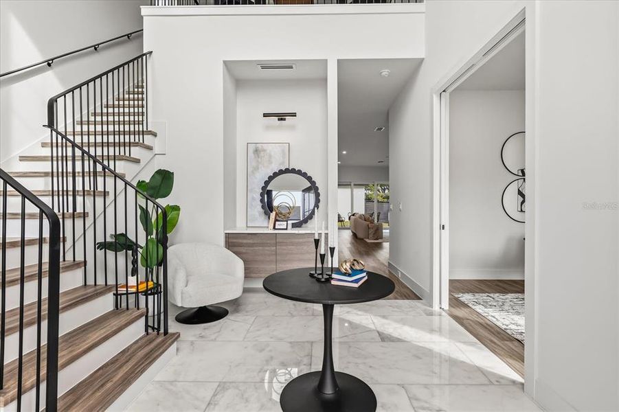 Furnished interior view inside a new home in , Orlando (Image 16).