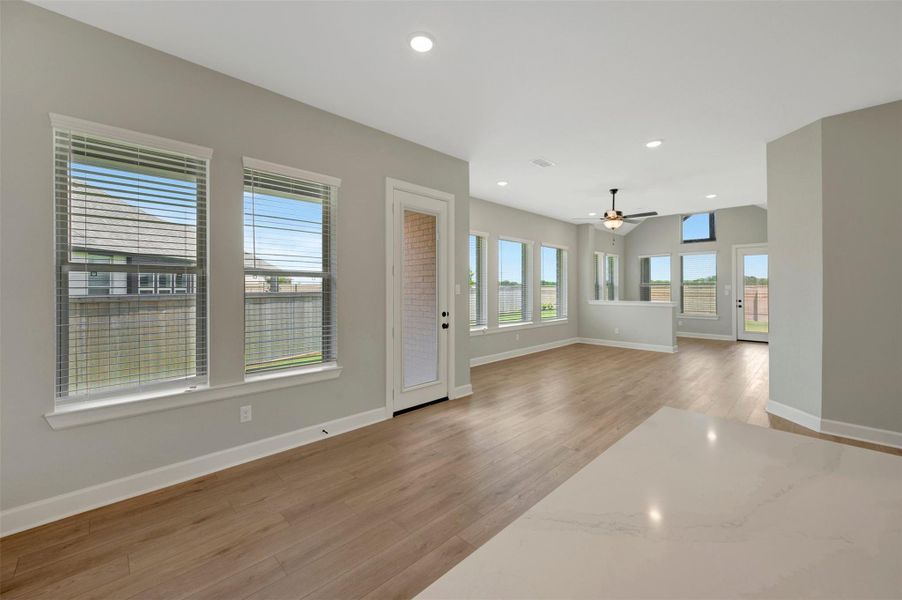 Spacious, unfurnished interior of a new home in Prairieland Village - Grove Collection, Cypress (Image 20). Spacious, unfurnished interior of a new home in Prairieland Village - Grove Collection, Cypress (Image 20).