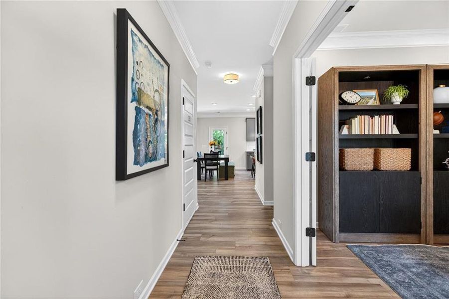 Furnished interior view inside a new home in Sagebrook, Powder Springs (Image 26).