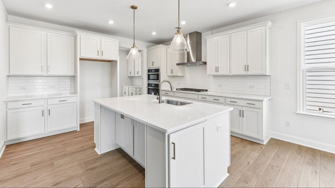 The Stonehaven Plan by DRB Homes in Michaux Gardens- Kitchen