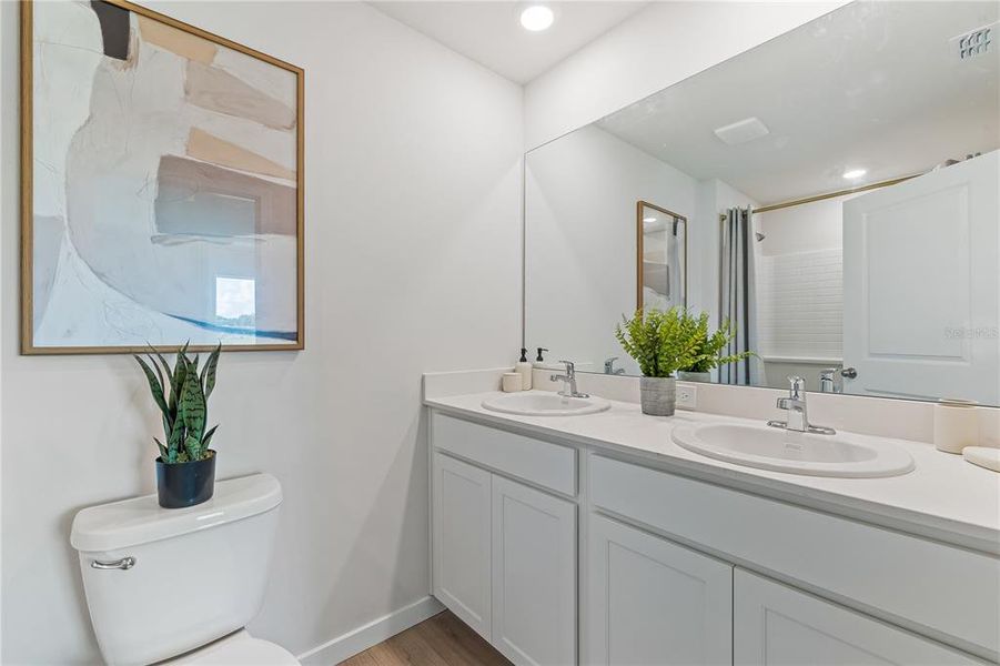 Furnished interior view inside a new home in Central Parc, North Port (Image 5).