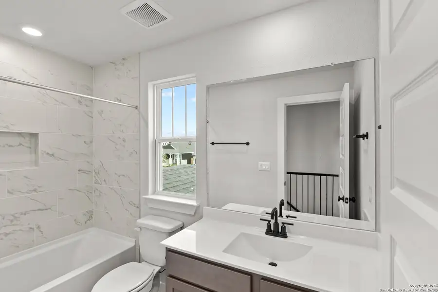 Furnished interior view inside a new home in August Fields, New Braunfels (Image 11). Furnished interior view inside a new home in August Fields, New Braunfels (Image 11).