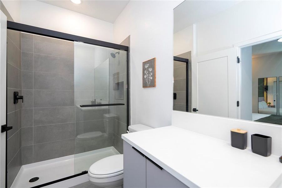 Furnished interior view inside a new home in , Kissimmee (Image 44).