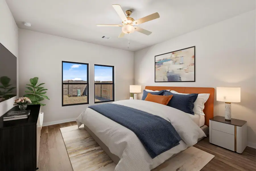 Furnished interior view inside a new home in Cypress Green, Hockley (Image 8).