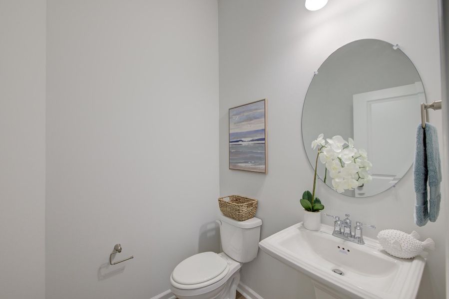 Furnished interior view inside a new home in , Charleston (Image 44).
