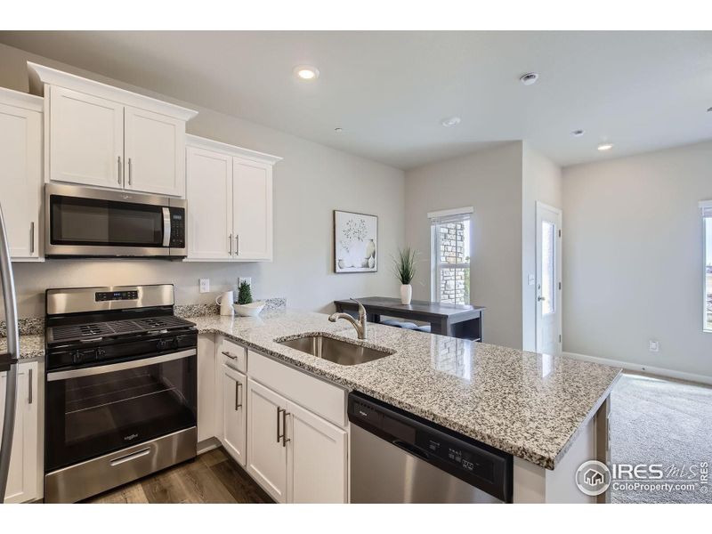 Furnished interior view inside a new home in Johnstown Village, Johnstown (Image 15).