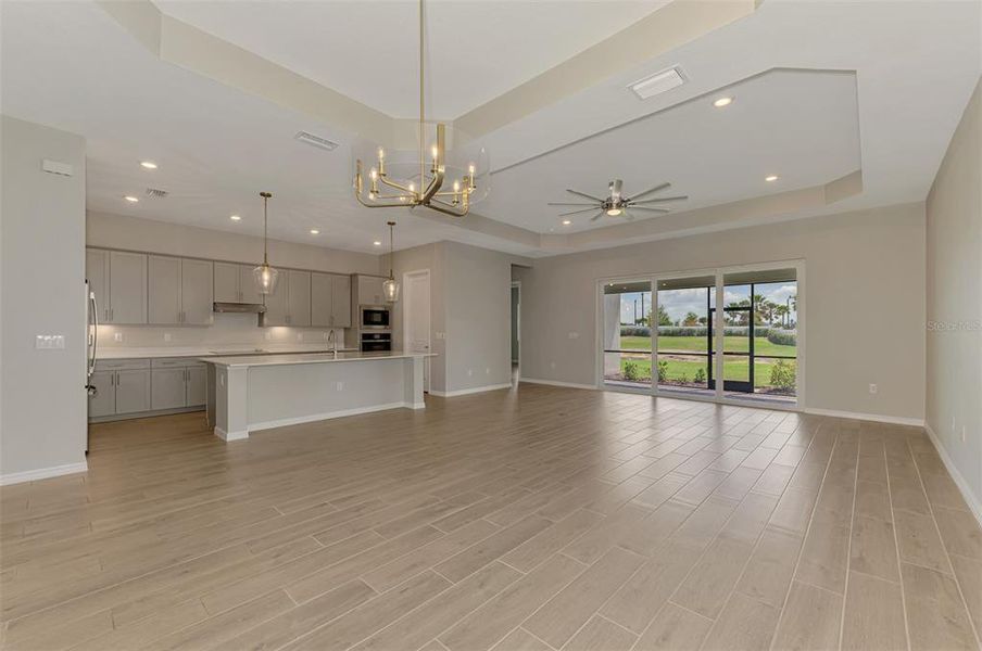 Spacious, unfurnished interior of a new home in Wellen Park Golf & Country Club, Venice (Image 30). Spacious, unfurnished interior of a new home in Wellen Park Golf & Country Club, Venice (Image 30).