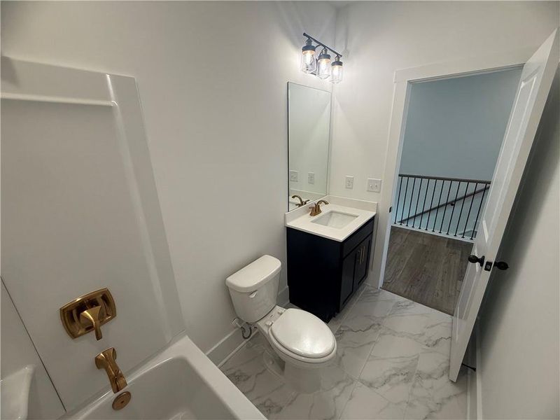 Furnished interior view inside a new home in Park Vue, Atlanta (Image 6). Furnished interior view inside a new home in Park Vue, Atlanta (Image 6).