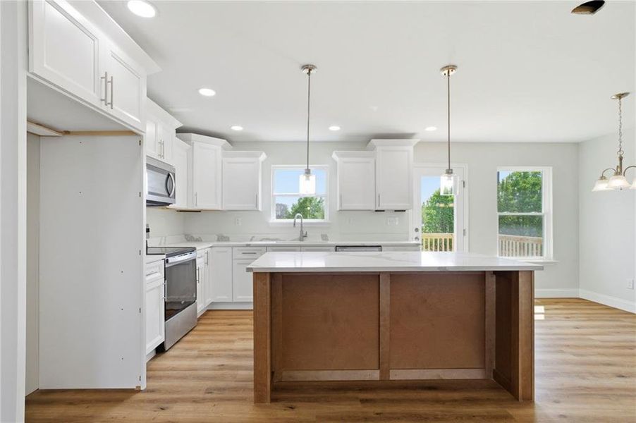 Furnished interior view inside a new home in , Eton (Image 16).