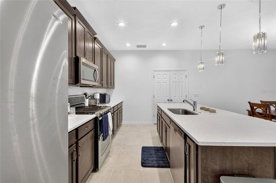 Furnished interior view inside a new home in , Howey-in-the-Hills (Image 13).
