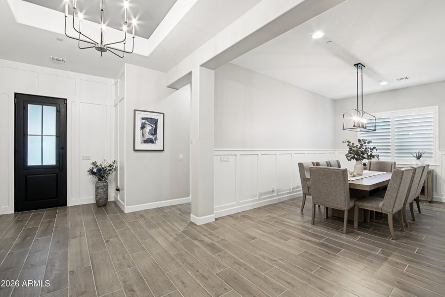 Front Entry/Dining area