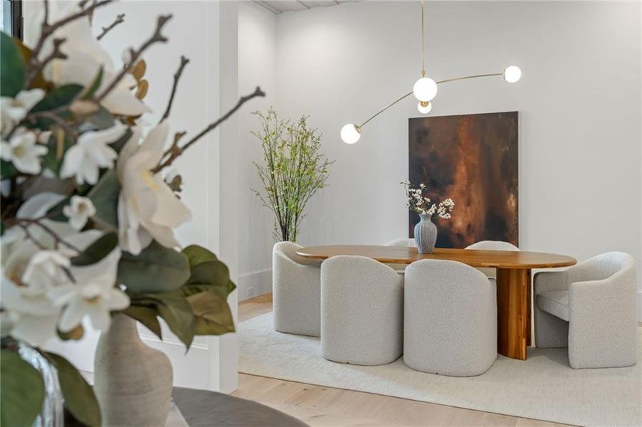 Furnished interior view inside a new home in , Atlanta (Image 7). Furnished interior view inside a new home in , Atlanta (Image 7).