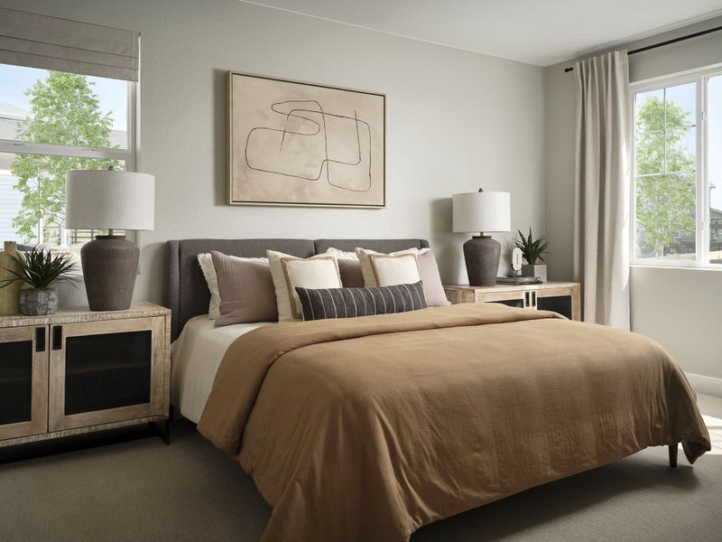 Furnished interior view inside a new home in Brighton Crossings, Brighton (Image 7).