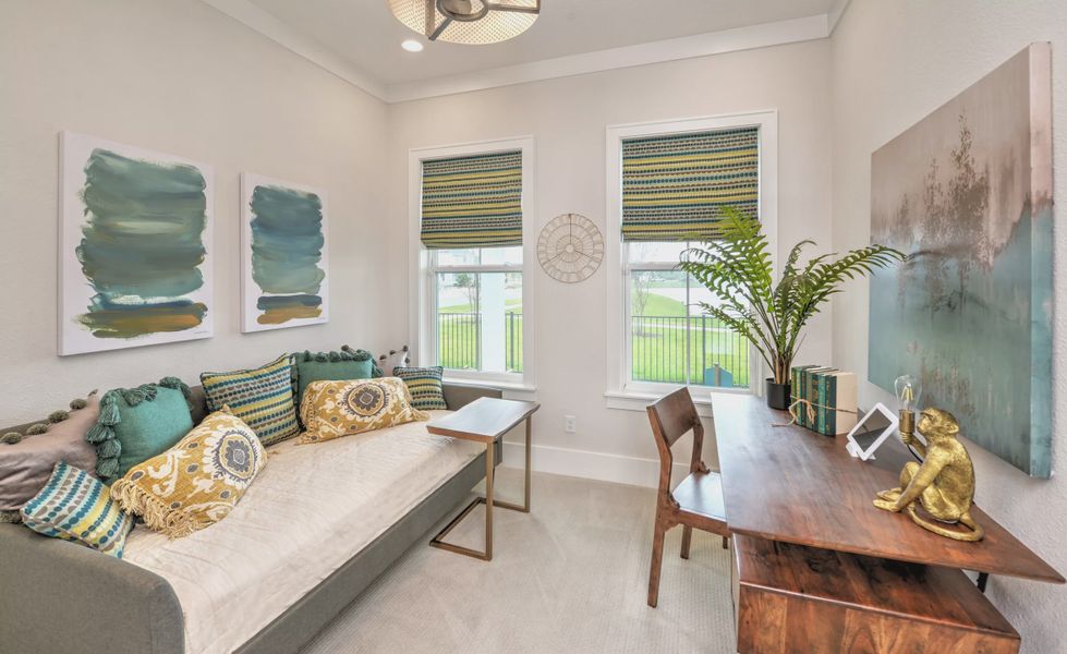 Furnished interior view inside a new home in Seven Pines, Jacksonville (Image 14).