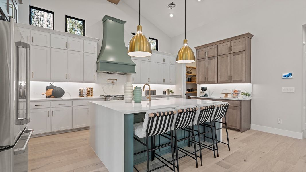 Furnished interior view inside a new home in Southern Hills 80', Brooksville (Image 4).