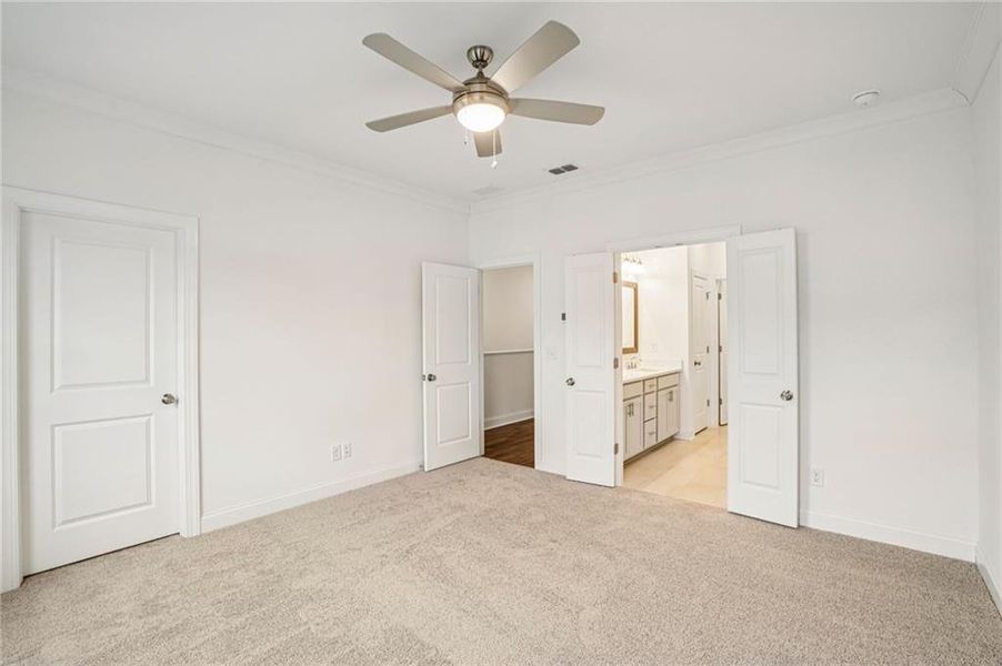 Spacious, unfurnished interior of a new home in Millcroft Townhomes, Buford (Image 18).