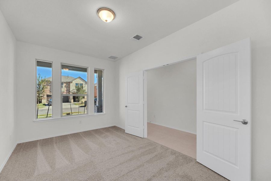 Spacious, unfurnished interior of a new home in Salerno - Heritage Collection, Round Rock (Image 31).