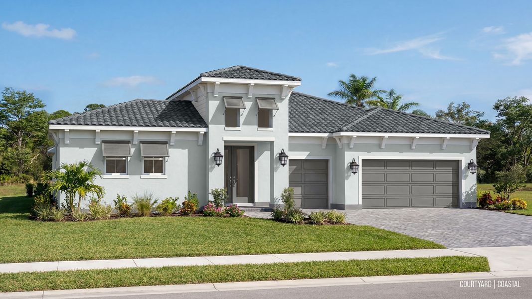 The Coastal Front Elevation The Coastal Front Elevation