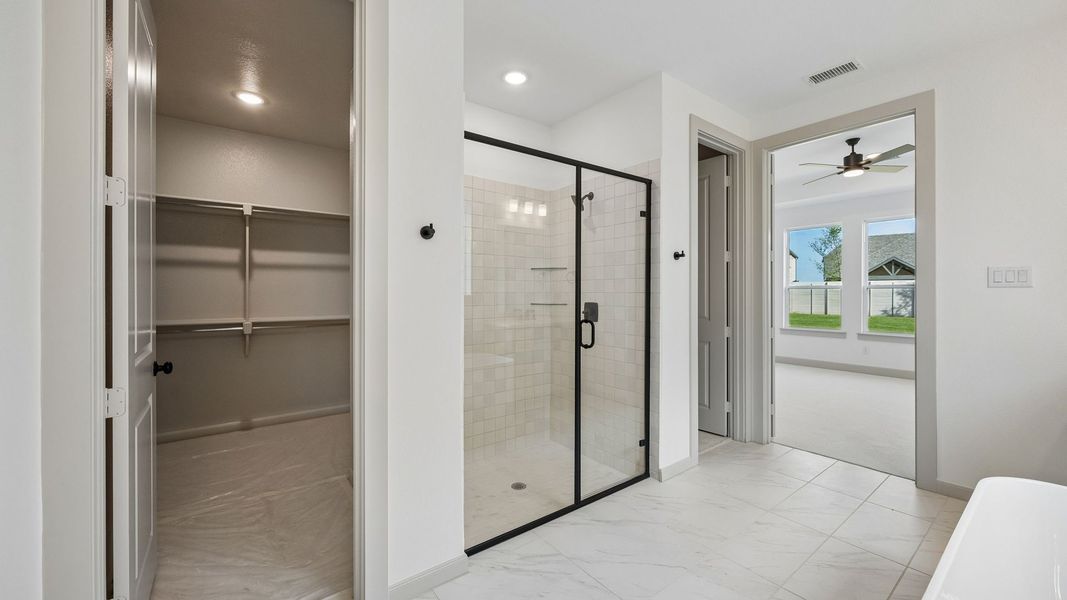 Representative furnished interior of a home built from the Orleans II by Normandy Homes in Rainwater Crossing, Celina (Image 7).