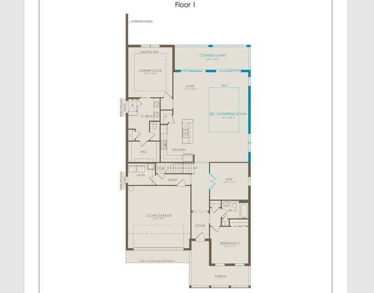 Coral Floorplan 1 Coral Floorplan 1