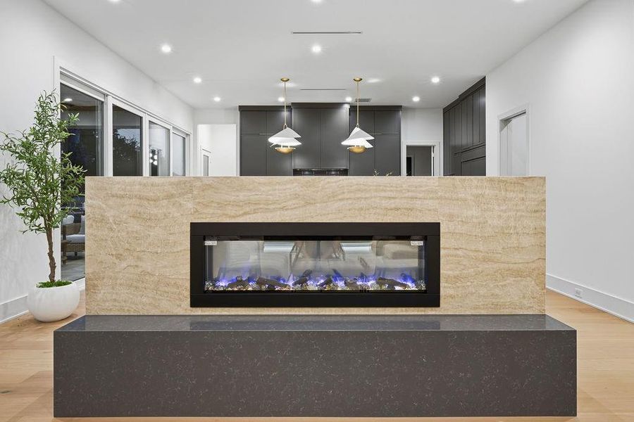 Close-up of interior finishes inside a home in , Houston (Image 44).