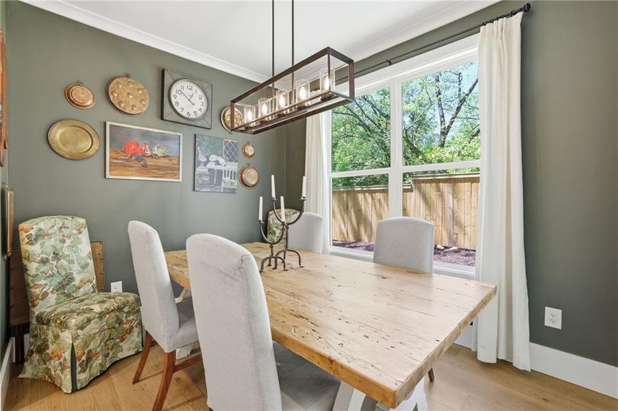Furnished interior view inside a new home in , Canton (Image 26).