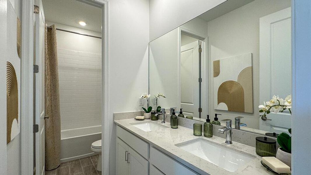 Furnished interior view inside a new home in Glynlea Country Club: The Pinehurst Collection, Port St. Lucie (Image 3).