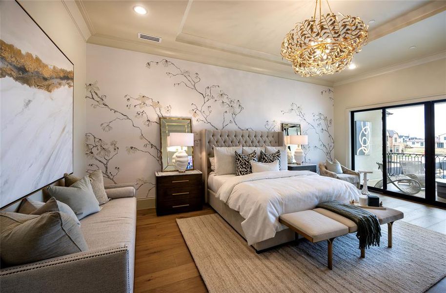 Furnished interior view inside a new home in , Southlake (Image 31).