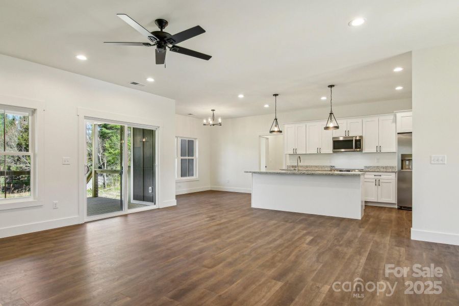 Spacious, unfurnished interior of a new home in , Hendersonville (Image 28).