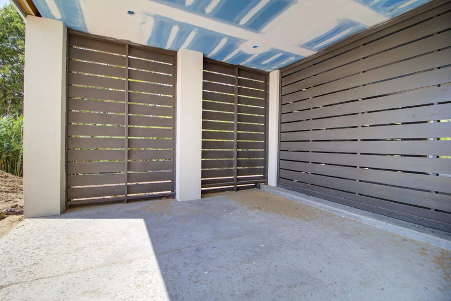 Exterior details and patio area of a home in , Awendaw (Image 2). Exterior details and patio area of a home in , Awendaw (Image 2).