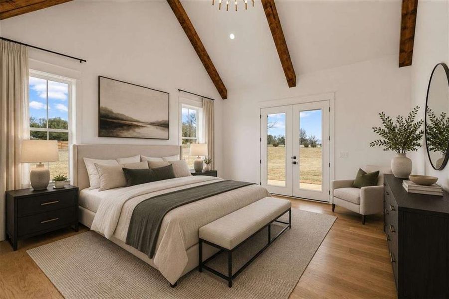 Furnished interior view inside a new home in , Carrollton (Image 18).