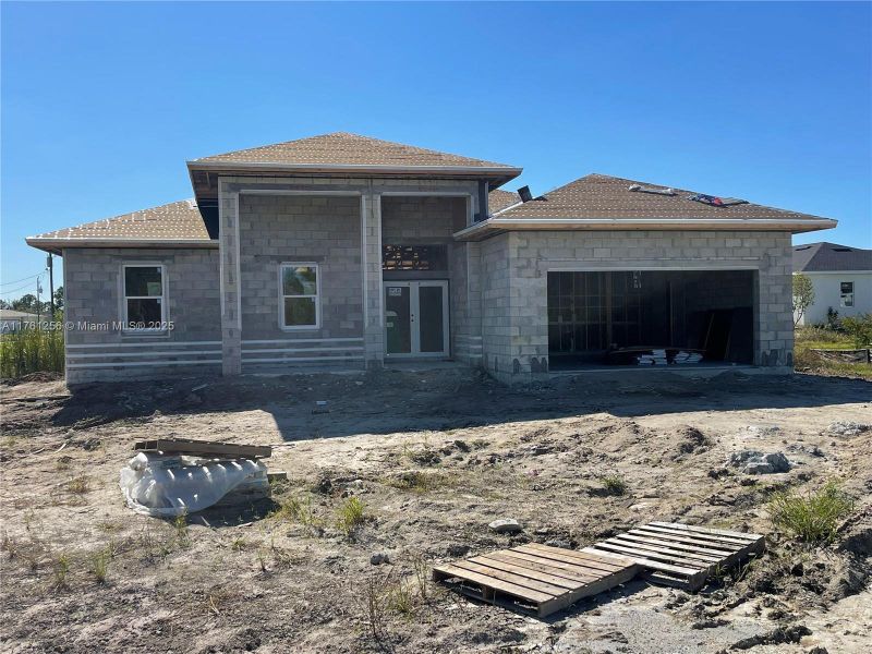 In-progress construction of a new home in , Lehigh Acres, FL (Image 4). In-progress construction of a new home in , Lehigh Acres, FL (Image 4).
