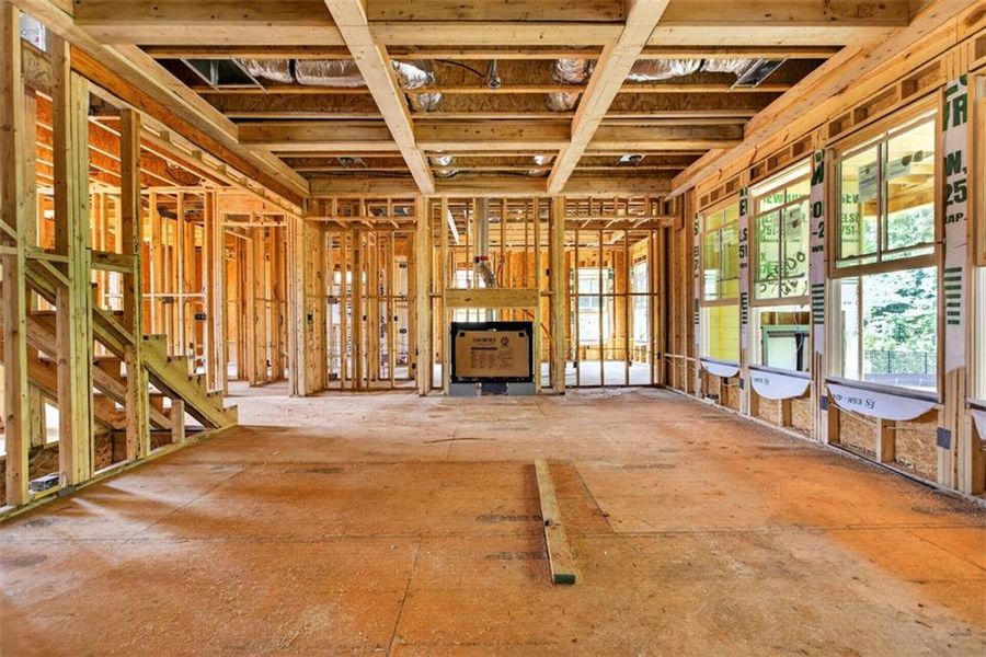 In-progress construction of a new home in , Statham, GA (Image 8). In-progress construction of a new home in , Statham, GA (Image 8).
