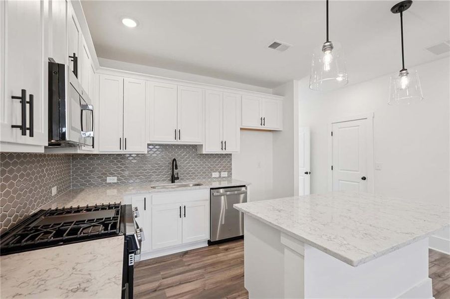 Furnished interior view inside a new home in Park Vue, Atlanta (Image 12).