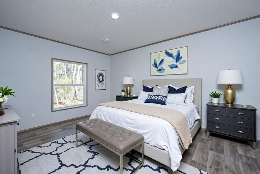 Furnished interior view inside a new home in , Holly Hill (Image 11).