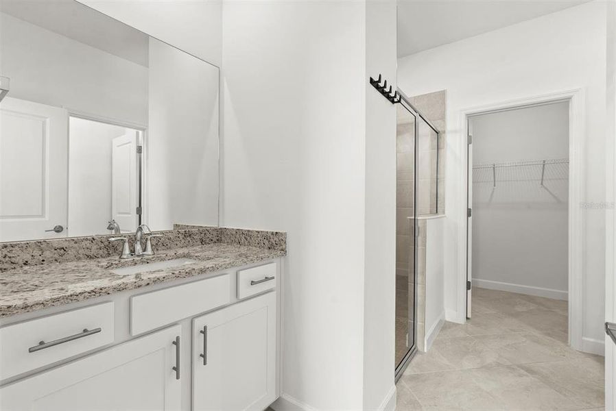 Furnished interior view inside a new home in Lorraine Lakes at Lakewood Ranch, Lakewood Ranch (Image 11).