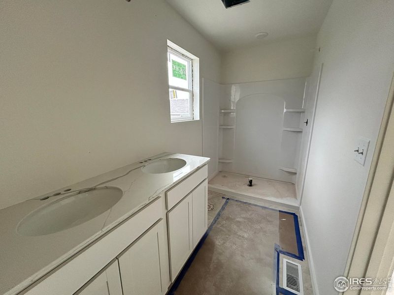 In-progress construction of a new home in Union Colony West, Greeley, CO (Image 10).