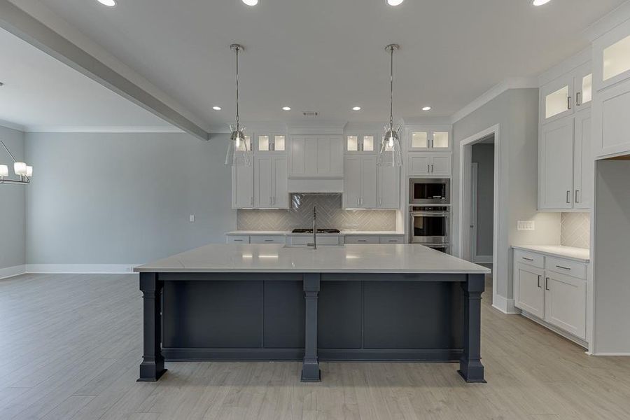 Furnished interior view inside a new home in , Buford (Image 13).