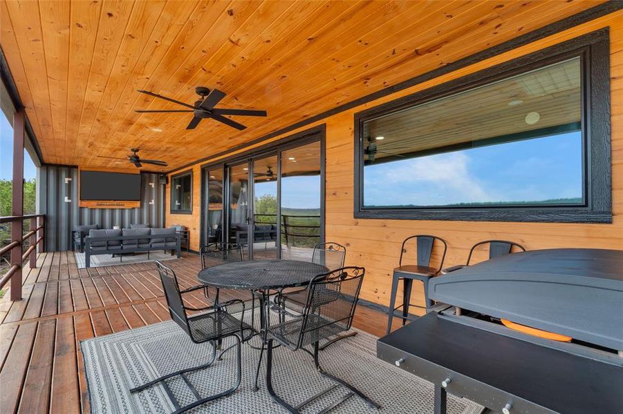 Furnished interior view inside a new home in , Breckenridge (Image 12).