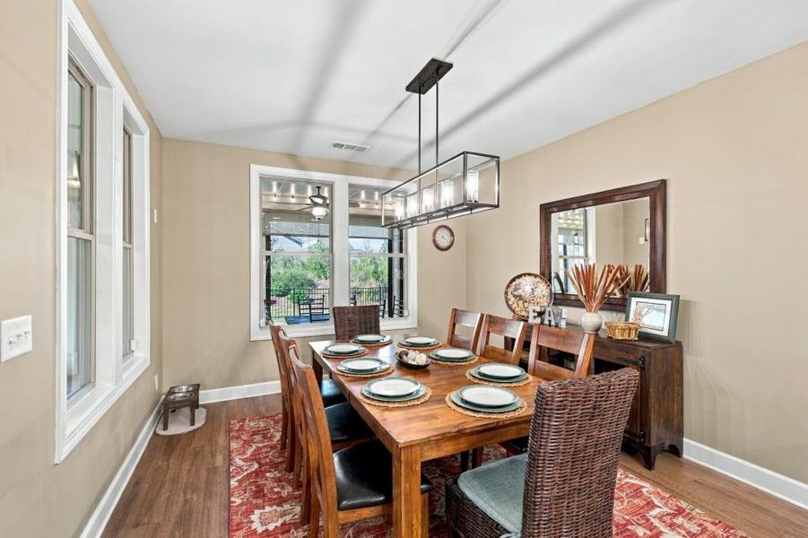 Furnished interior view inside a new home in , Hoschton (Image 15).