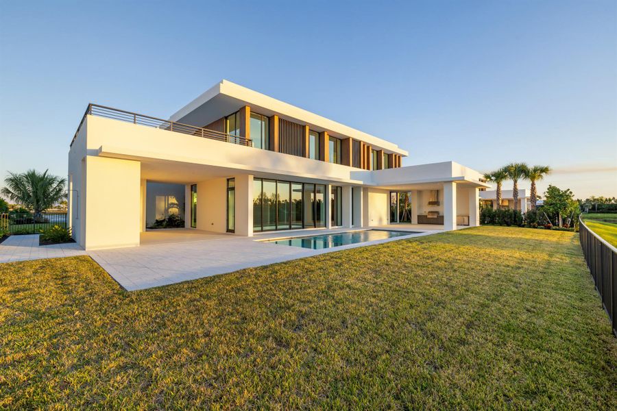 Exterior details and patio area of a home in , Palm Beach Gardens (Image 23).