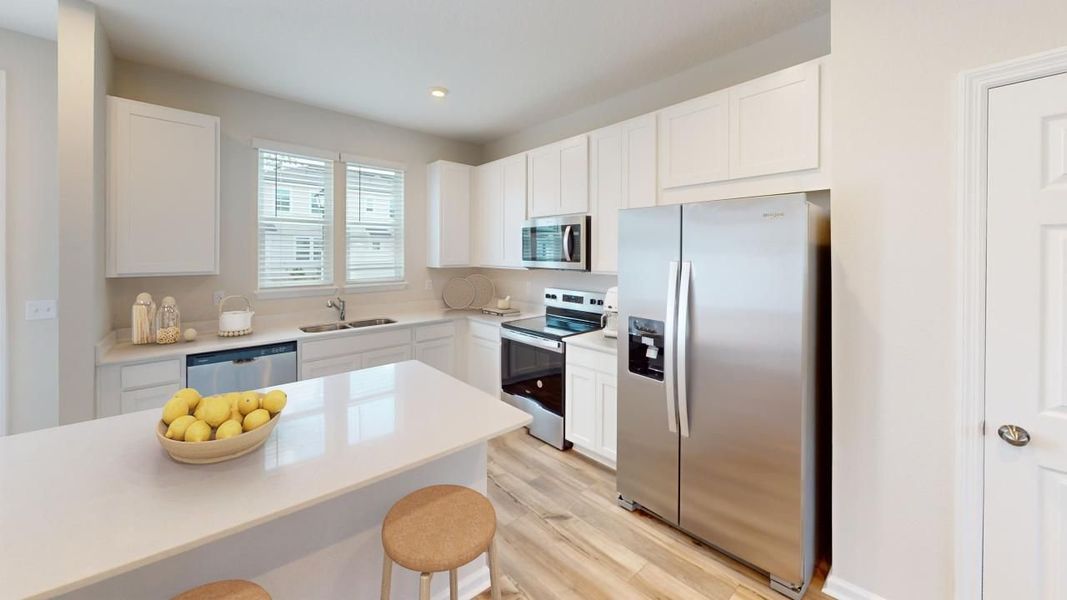 Furnished interior view inside a new home in RiverTown, St. Johns (Image 3).