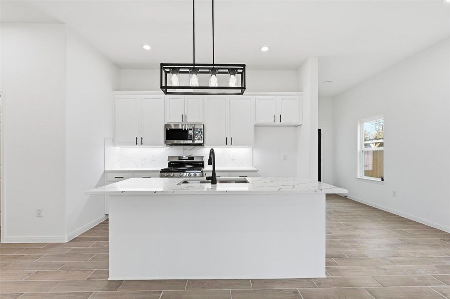 Furnished interior view inside a new home in , Houston (Image 18). Furnished interior view inside a new home in , Houston (Image 18).