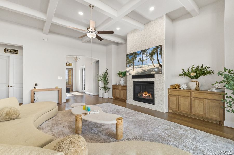 Furnished interior view inside a new home in , San Antonio (Image 31).