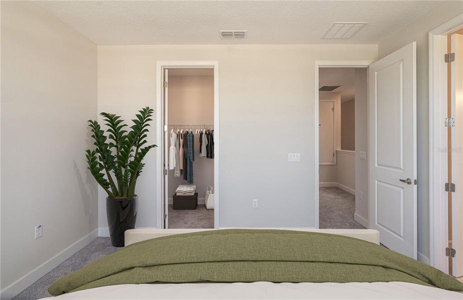 Furnished interior view inside a new home in , Tampa (Image 19). Furnished interior view inside a new home in , Tampa (Image 19).