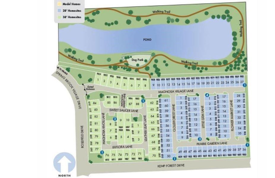 Image 39 of a home in Spring Brook Village - City Series.