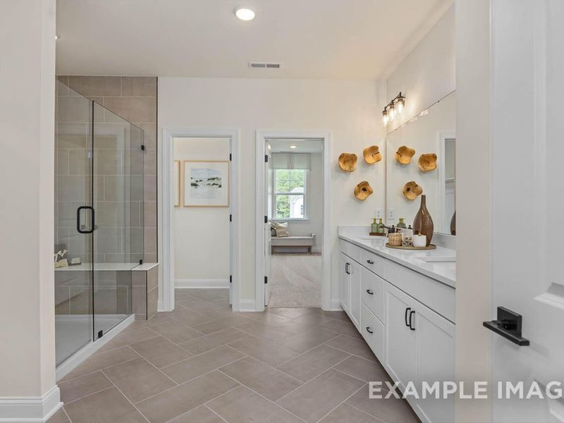 Furnished interior view inside a new home in Laneridge Estates, Raleigh (Image 16).
